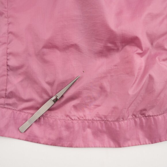 NIKE girls lightweight pink hooded windbreaker jacket size M (5-6yrs) - Picture 7 of 8